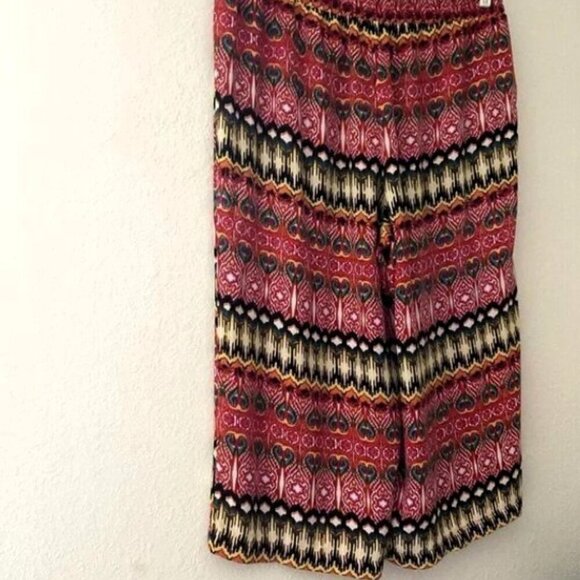 CATO BOHO WIDE LEG CAPRI PLUS 18-20 W LIKE NEW - Picture 2 of 8